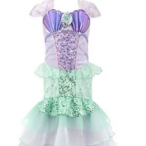 Mermaid Princess Kids Costume - Purple and Green